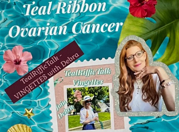 Teal Ribbon Ovarian Cancer