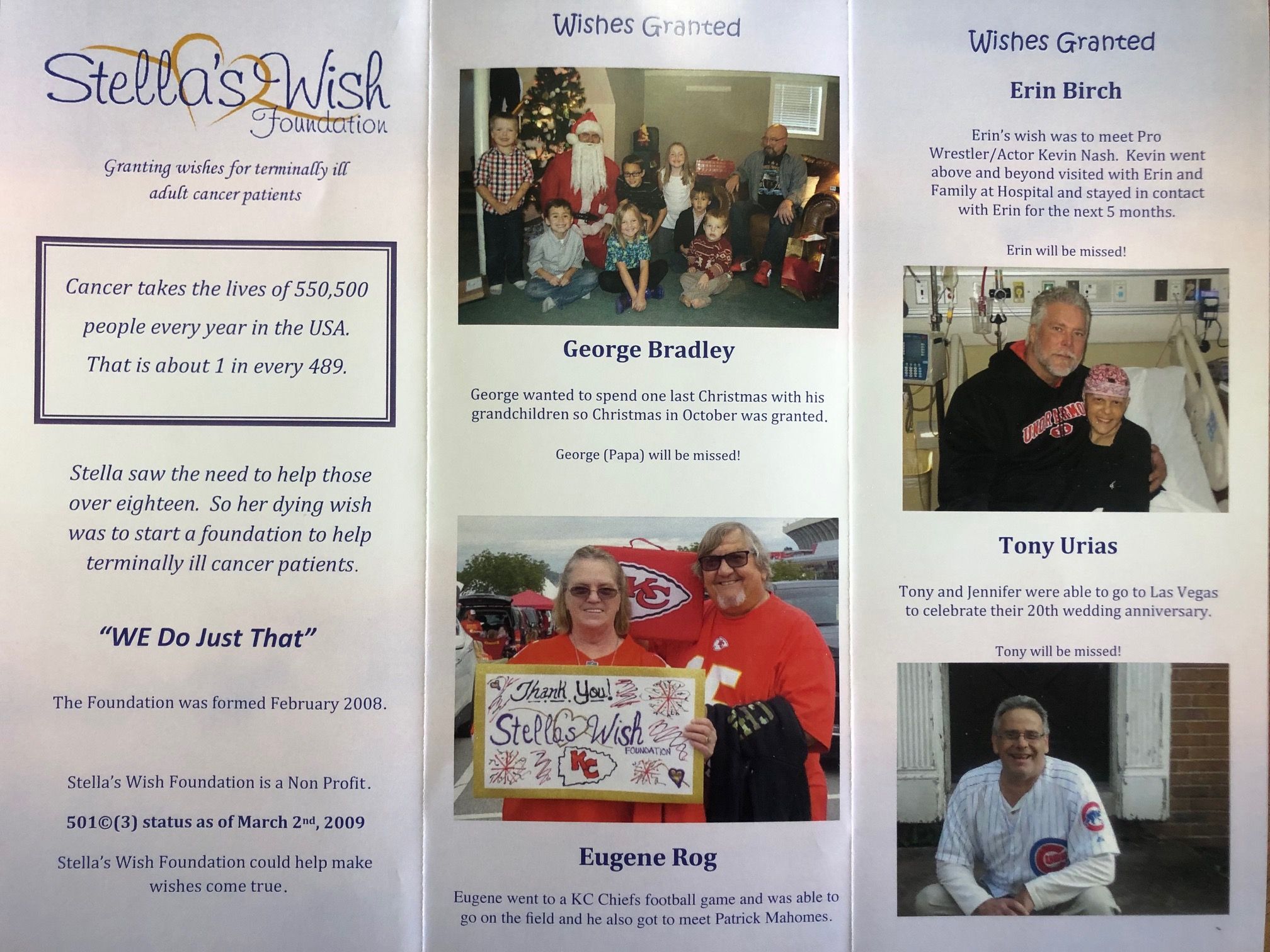 Stella's wish foundation
