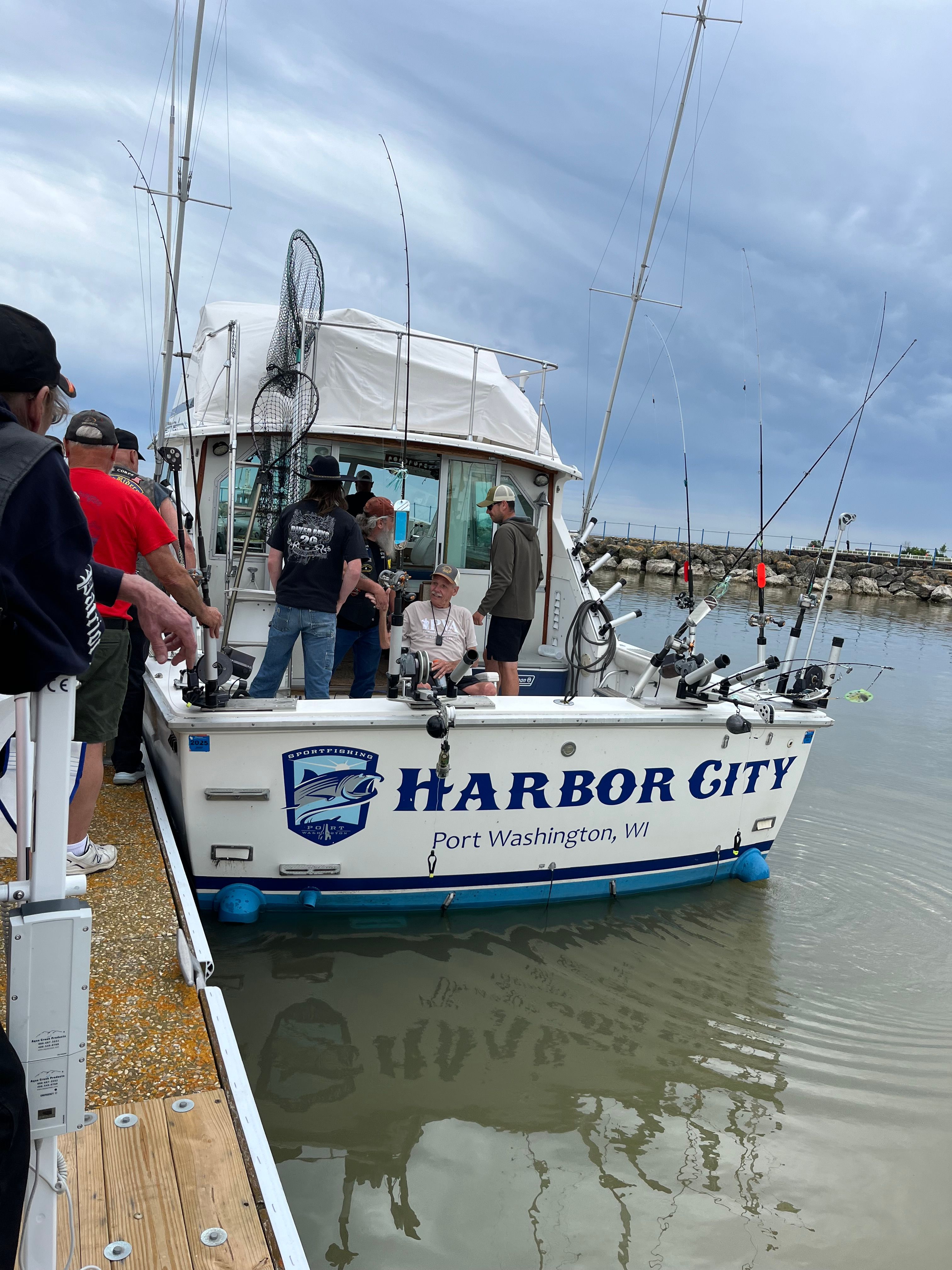 Disabled Vets Fish Outing