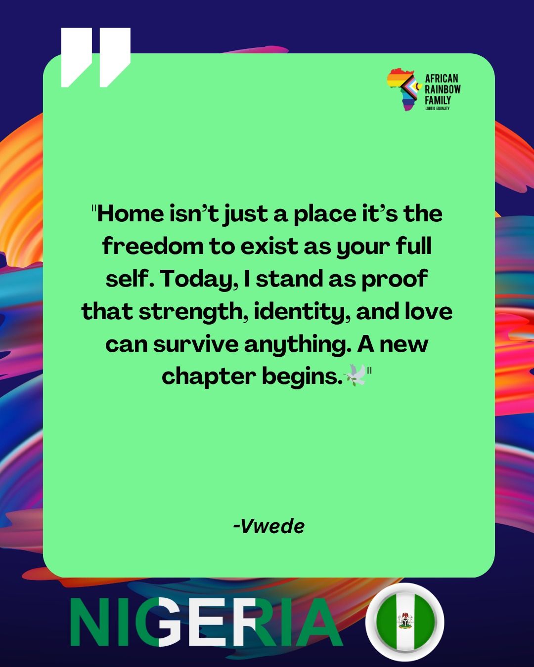 African Rainbow Family