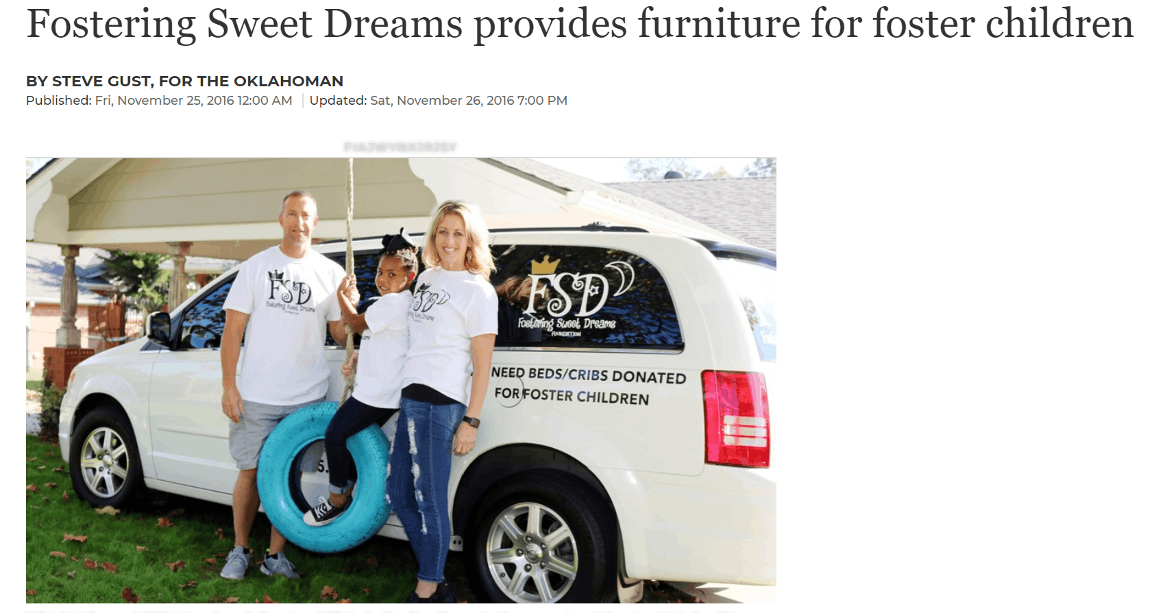 Fostering Sweet Dreams