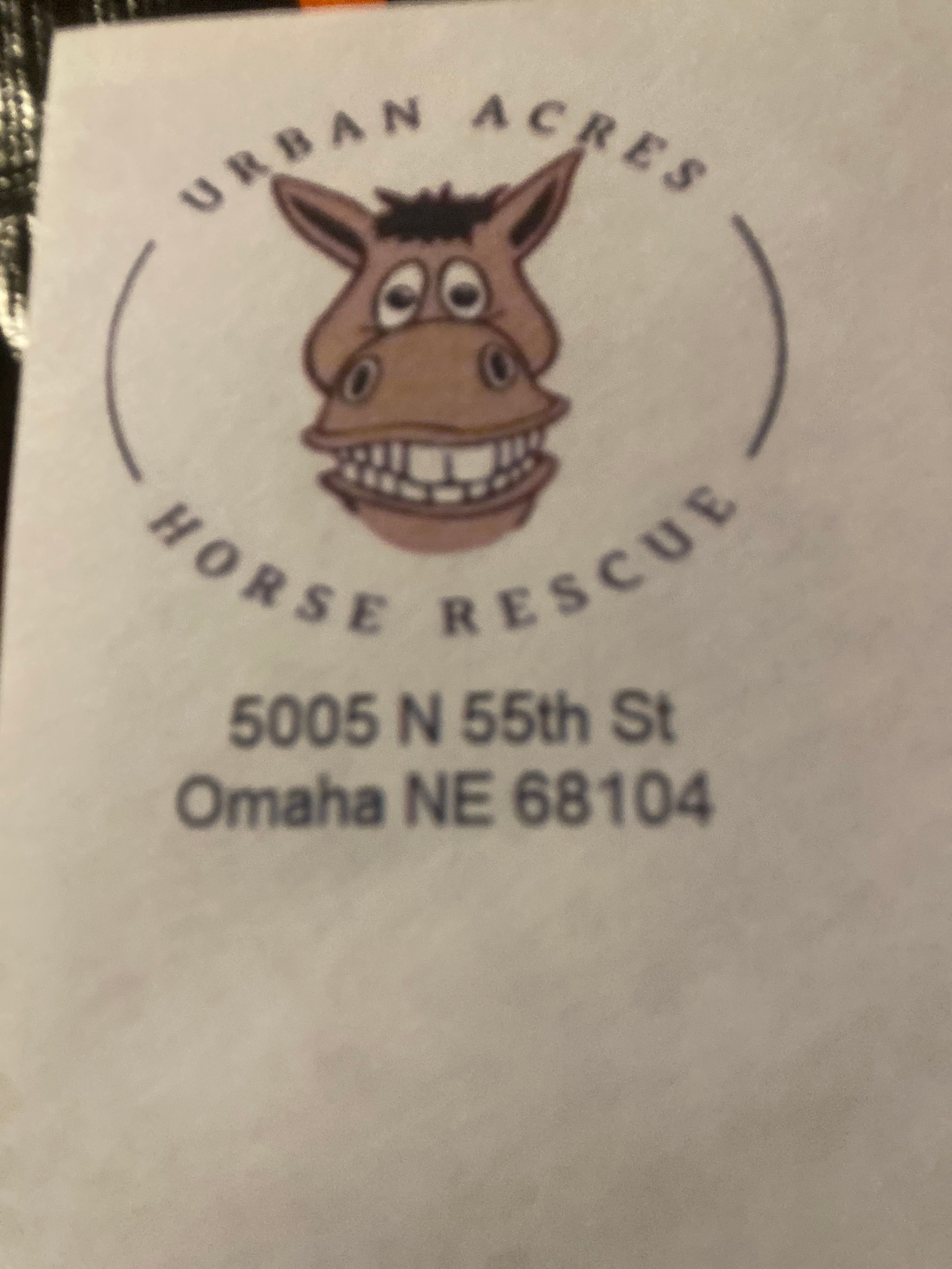 Urban Acres Horse Rescue