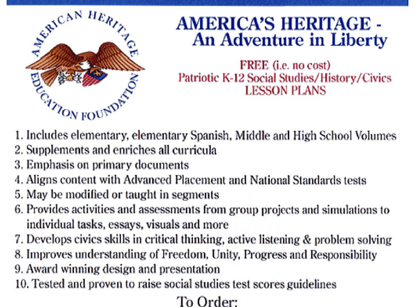 American Heritage Education Foundation, Inc.