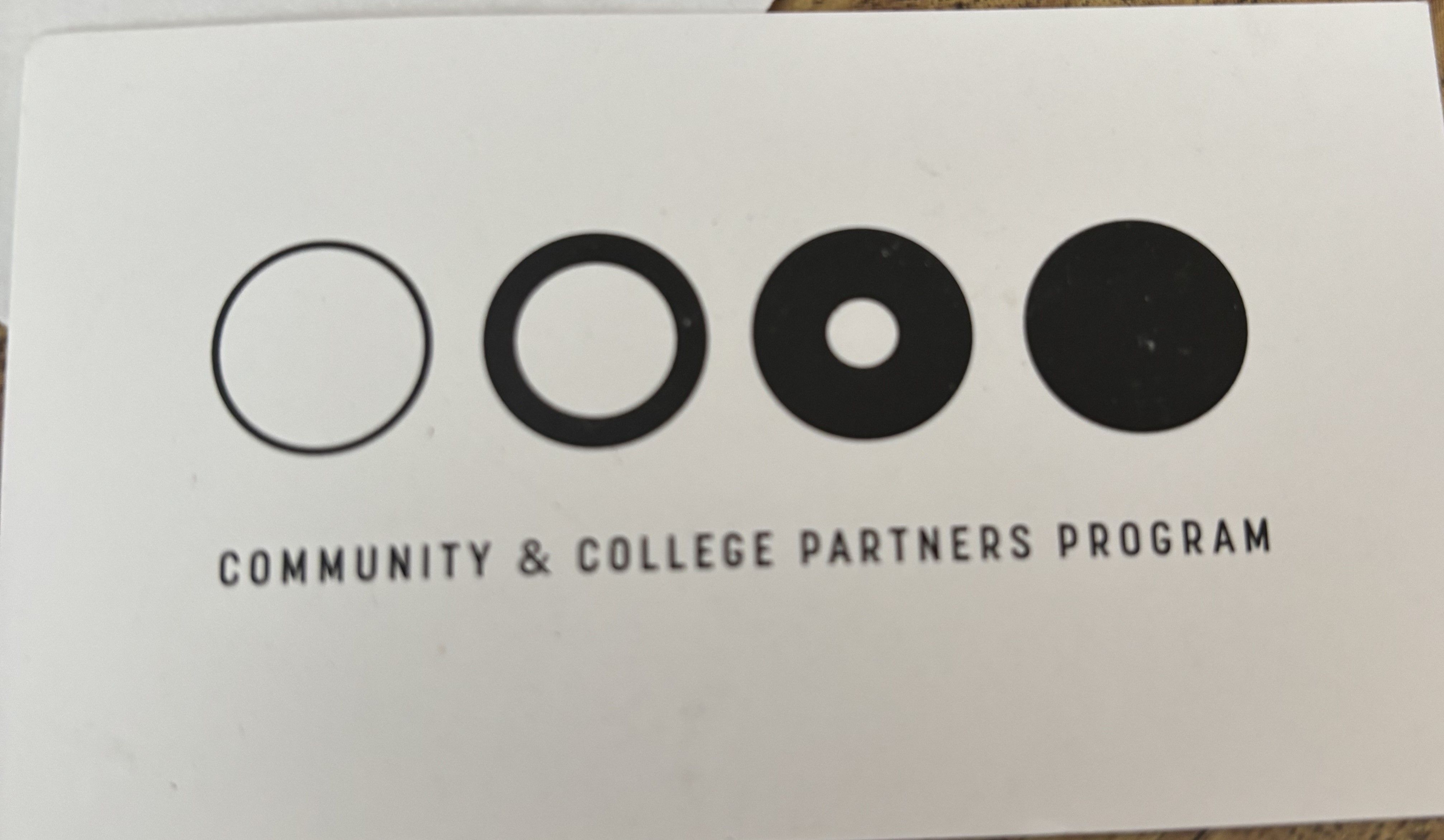 Community College Partners Program