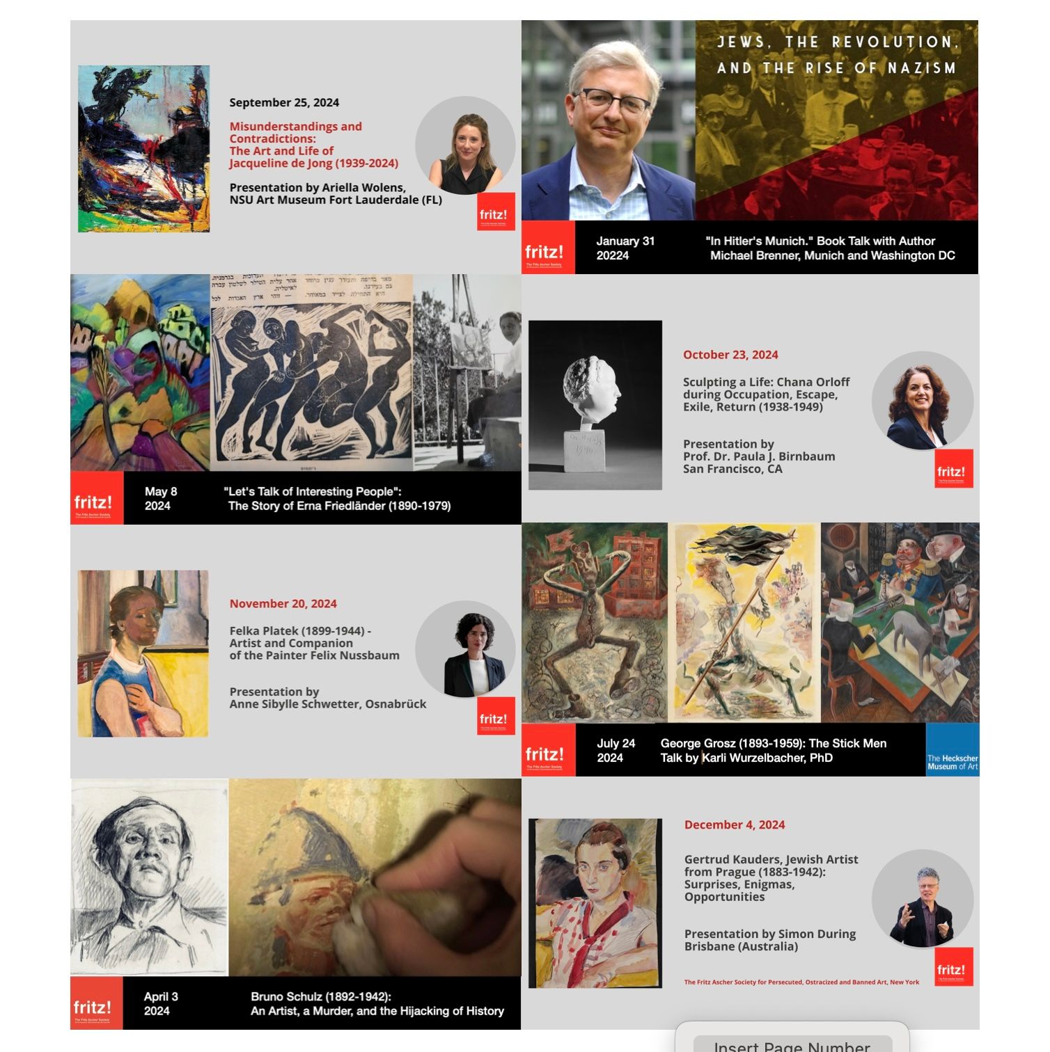 The Fritz Ascher Society for Persecuted, Ostracized and Banned Art, Inc.