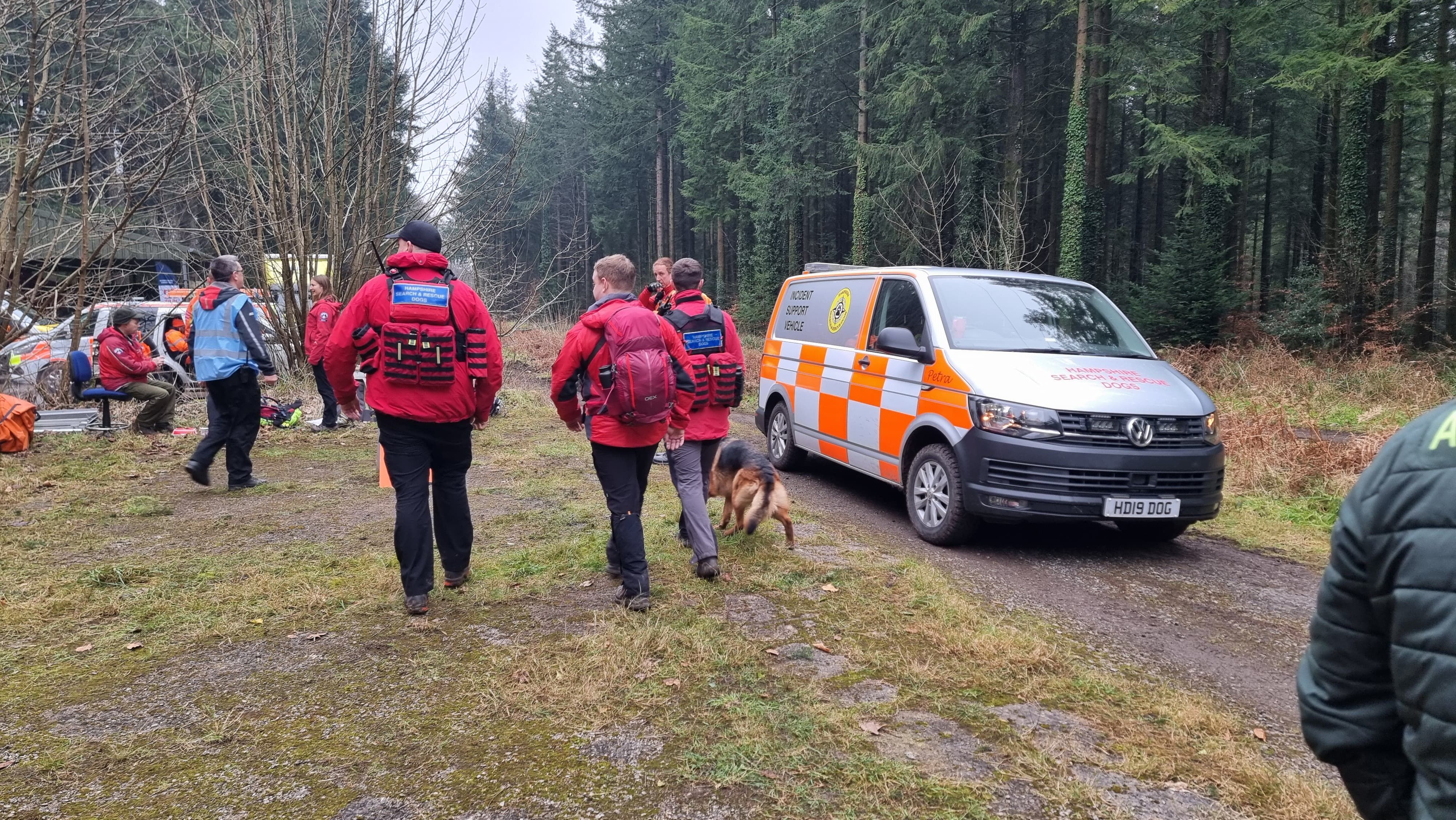 Hampshire search & rescue dogs
