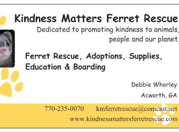 Kindness Matters Ferret Rescue, Inc.
