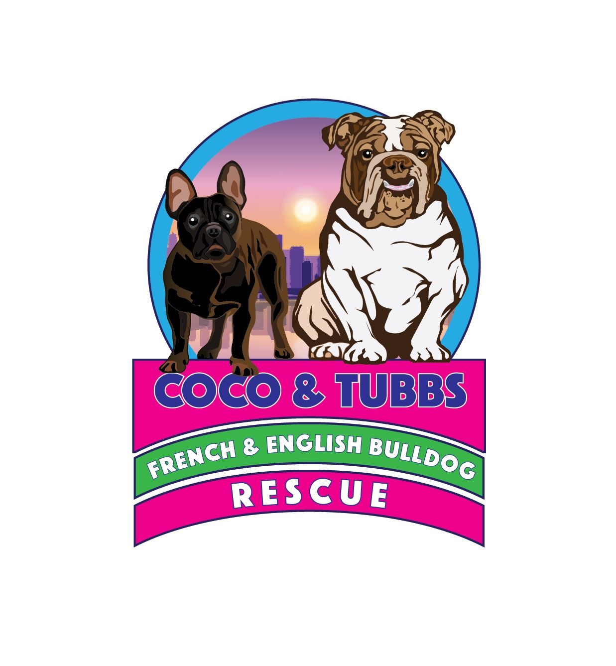 Coco & Tubbs French and English Bulldog Rescue