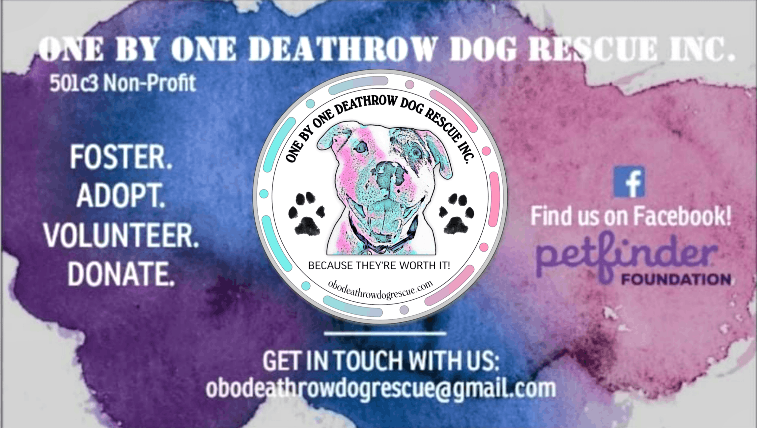 One By One Deathrow Dog Rescue Inc