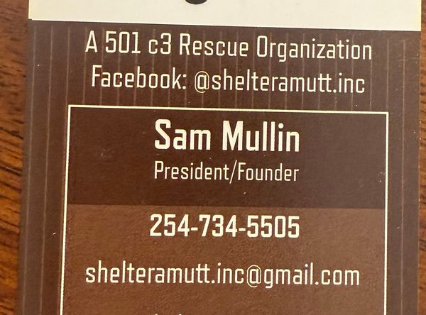 Shelter A Mutt, Inc.