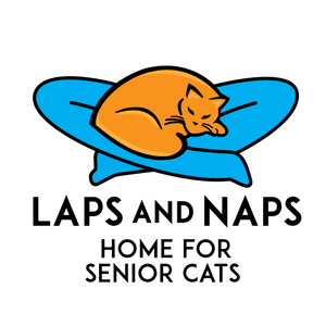 Laps and Naps Home for Senior Cats Logo