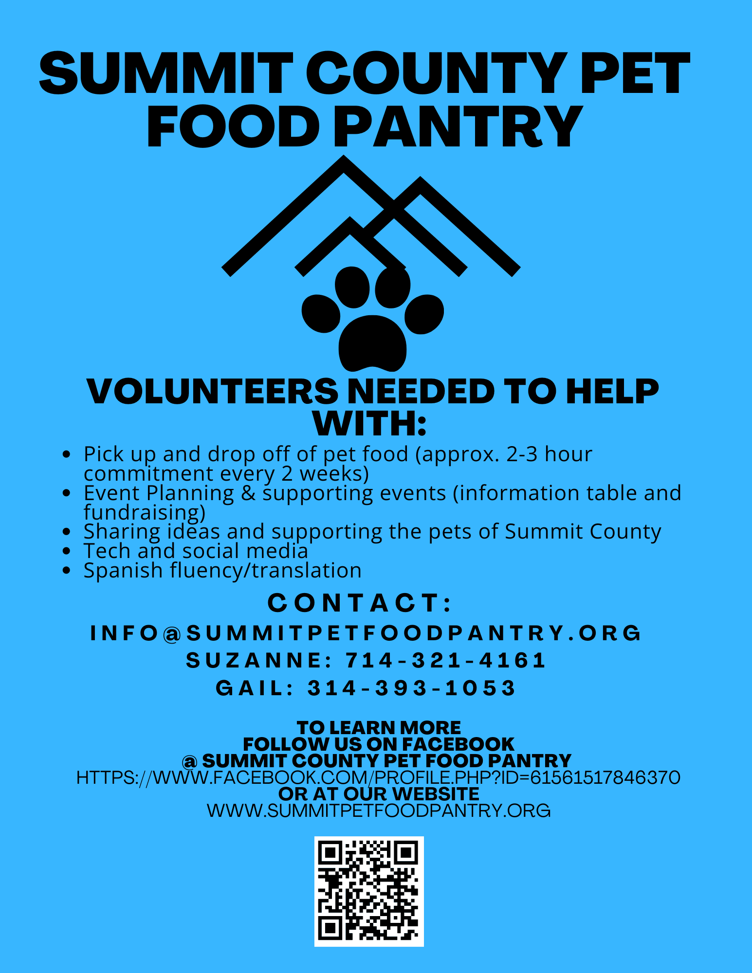 Summit County Pet Food Pantry