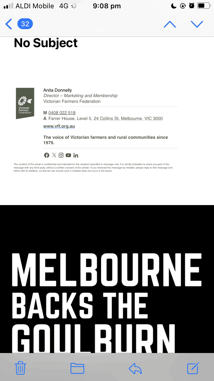 Victorian Farmers Federation Disaster Relief Fund