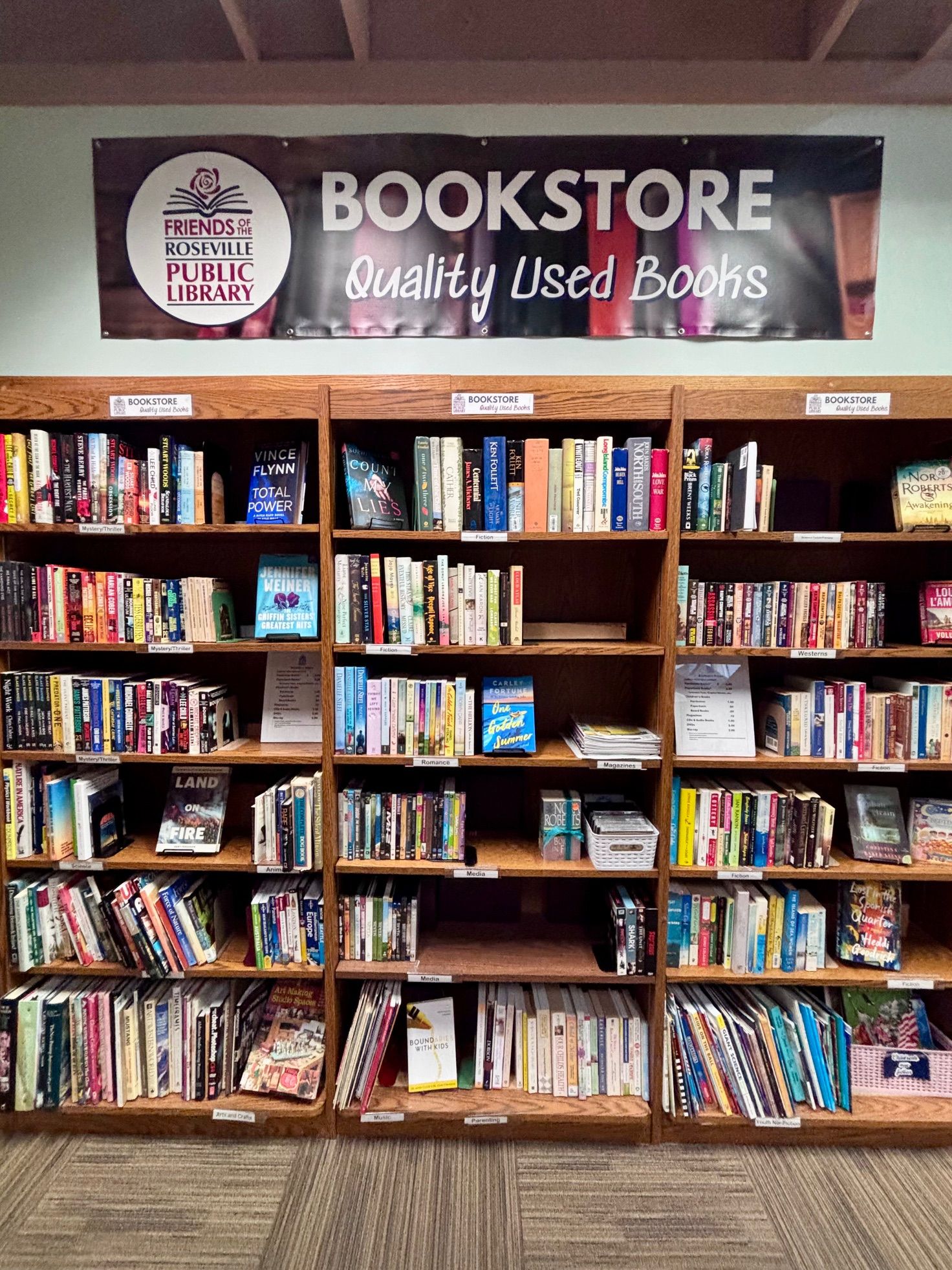 Friends of the Library, Roseville