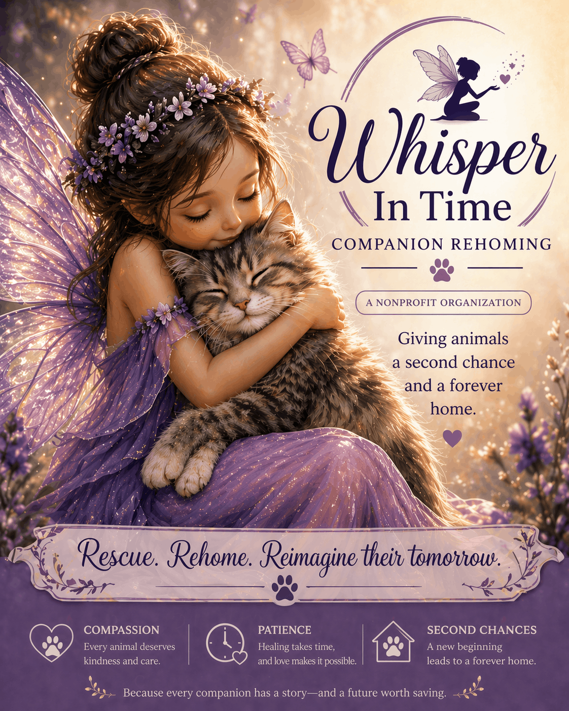 Whisper In Time Companion Rehoming