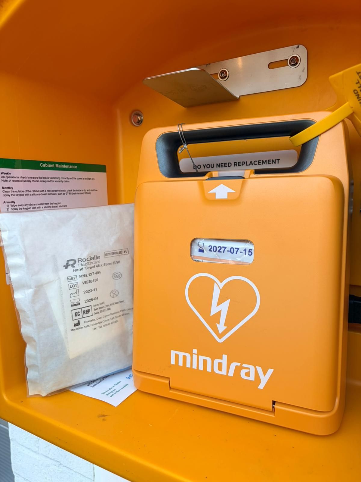 Wyre and Fylde community defibrillators fund
