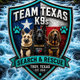 Team Texas HRD and Tracking K9s