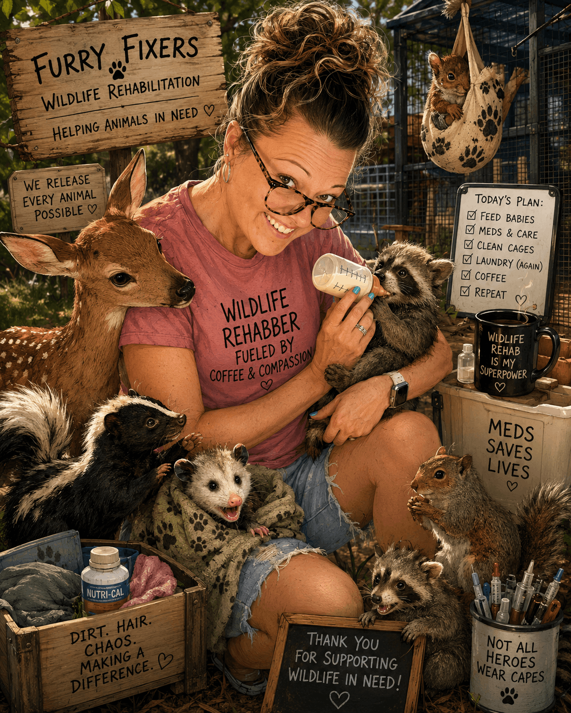 Furry Fixers Wildlife Rehabilitation Inc