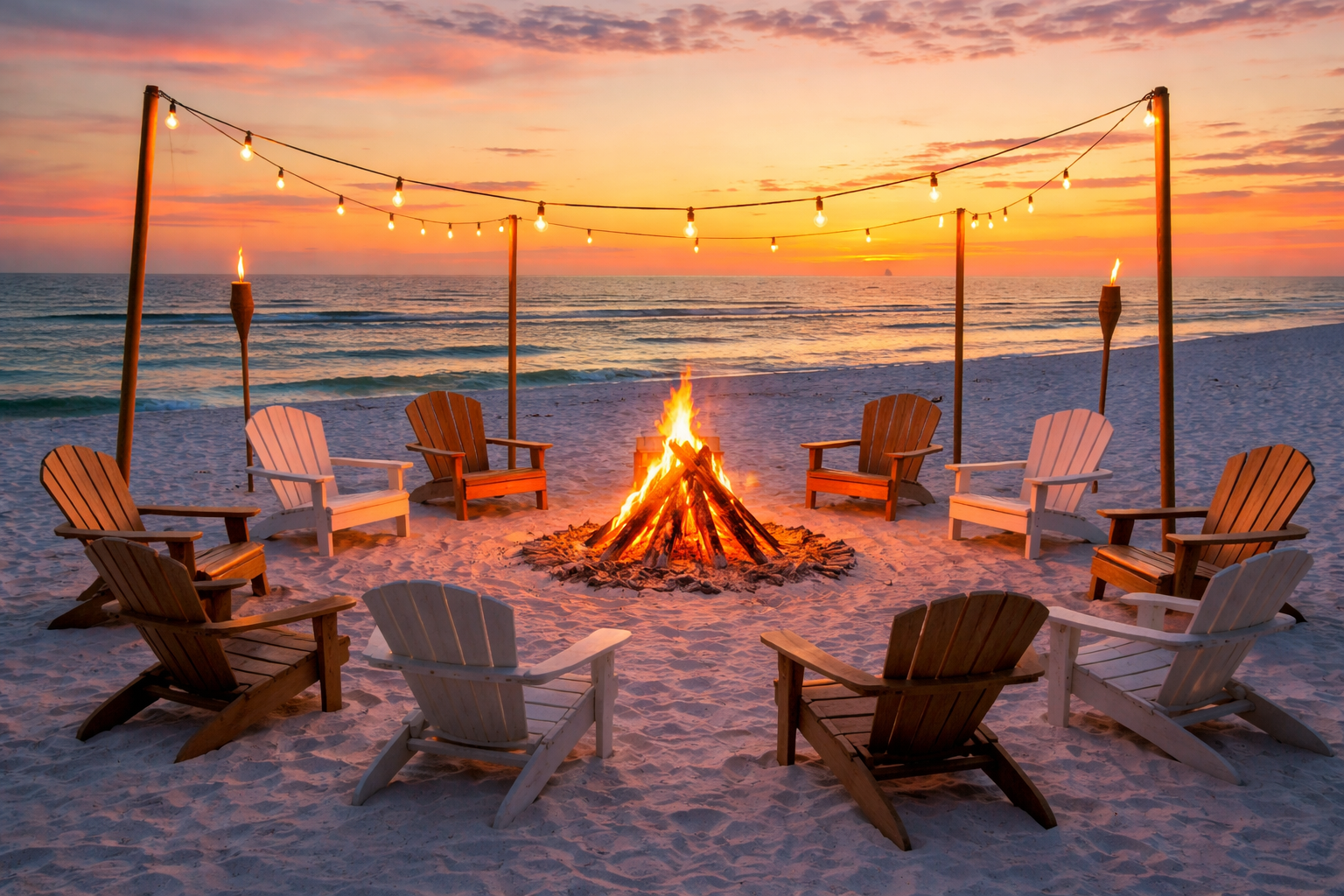 Experience Unforgettable Beach Bonfires With 30A Blaze in Walton County, Florida