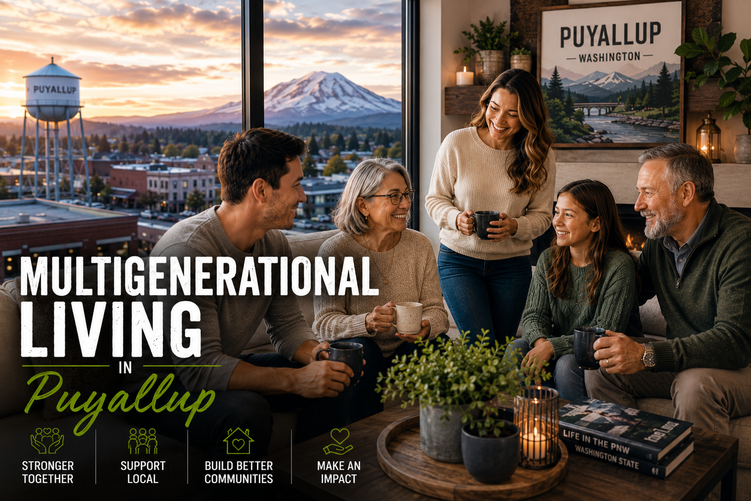 Multigenerational Living in Puyallup: How Homes and Neighborhoods Support Extended Families