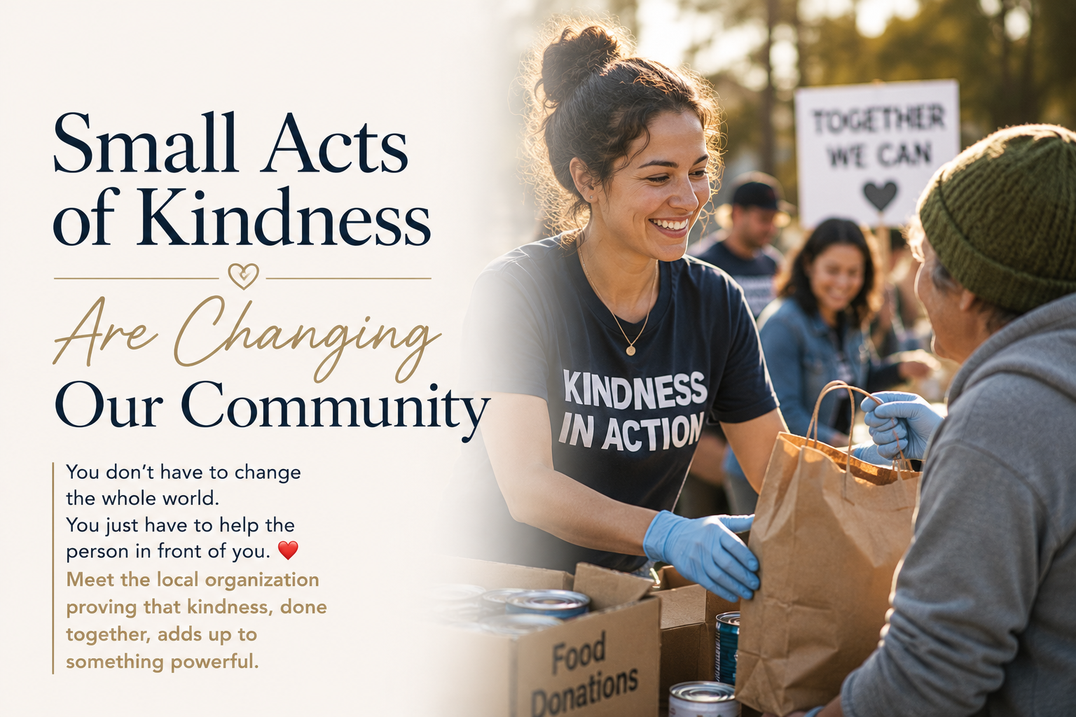 Small Acts of Kindness Are Changing Our Community