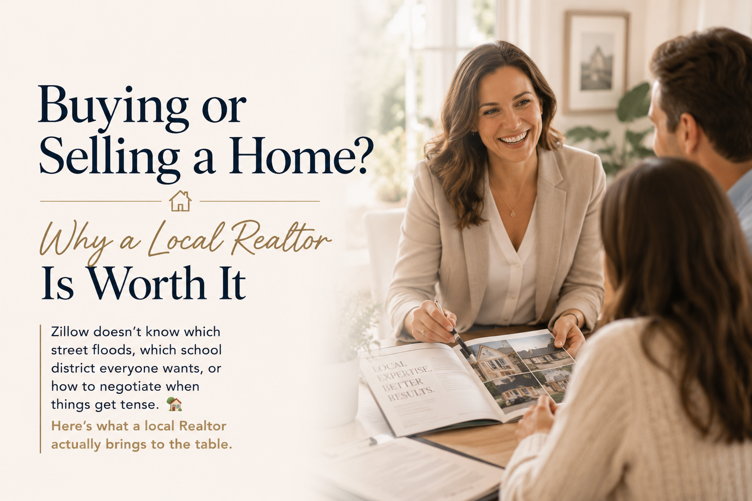 Buying or Selling a Home? Why a Local Realtor Is Worth It