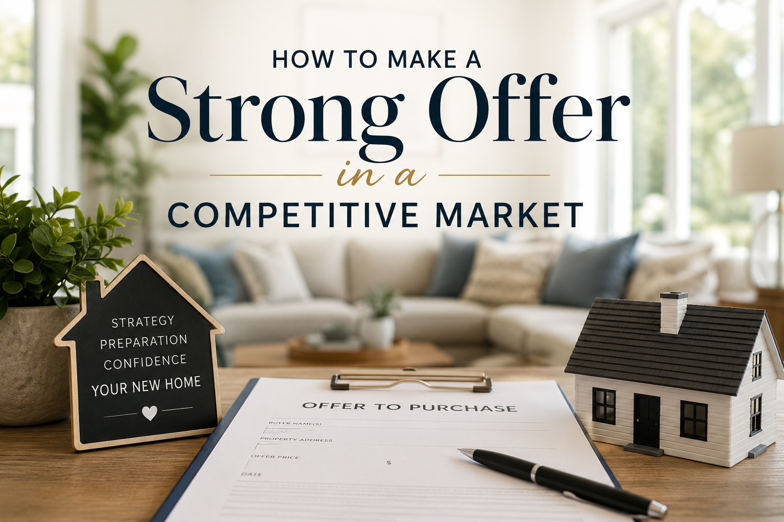 How to Make a Strong Offer in a Competitive Market