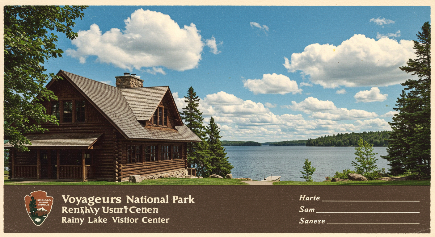 Voyageurs NP Rainy Lake Visitor Center