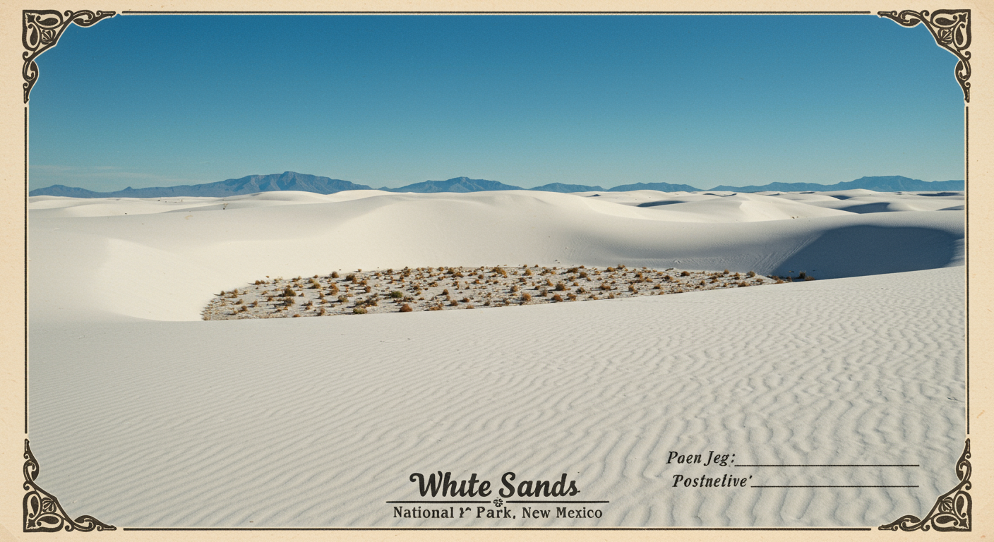 White Sands National Park  Dune Field