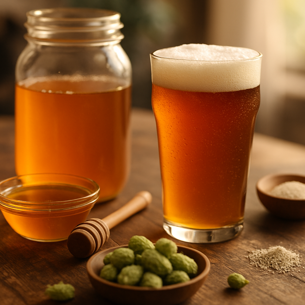 Hoppy Braggot (IPA Style) | DishGen Recipe