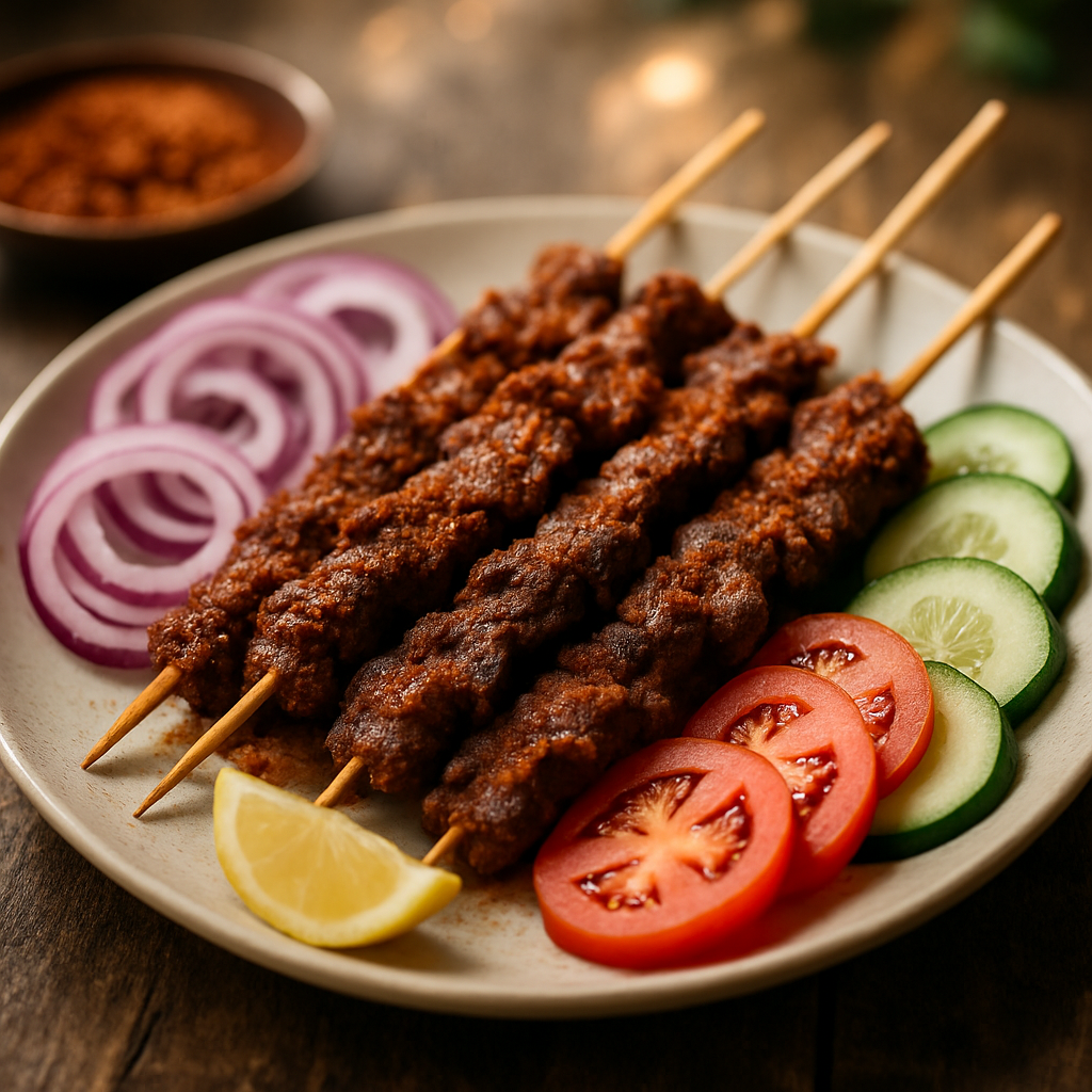 Zesty Nigerian Beef Suya Skewers | DishGen Recipe
