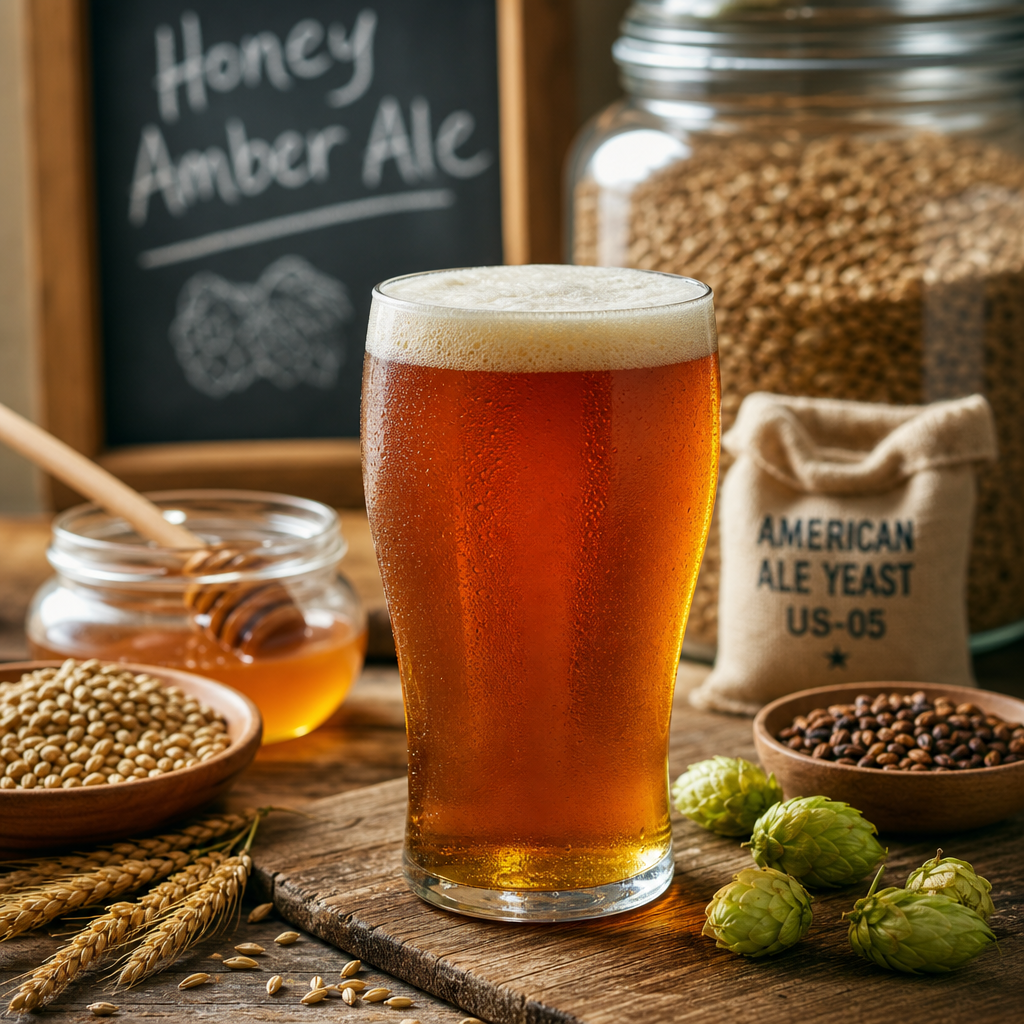 Honey Amber Ale | DishGen Recipe