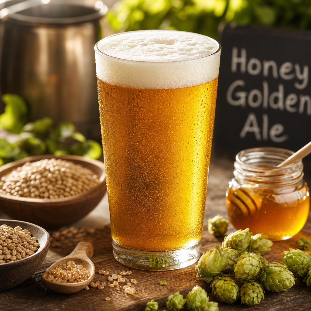 Honey Golden Ale | DishGen Recipe