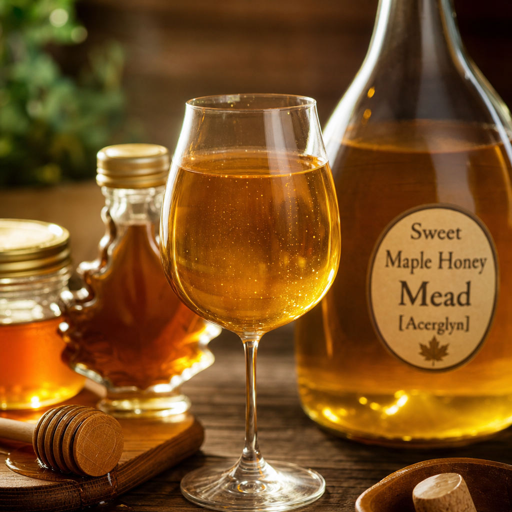 Sweet Maple Honey Mead [Acerglyn] | DishGen Recipe