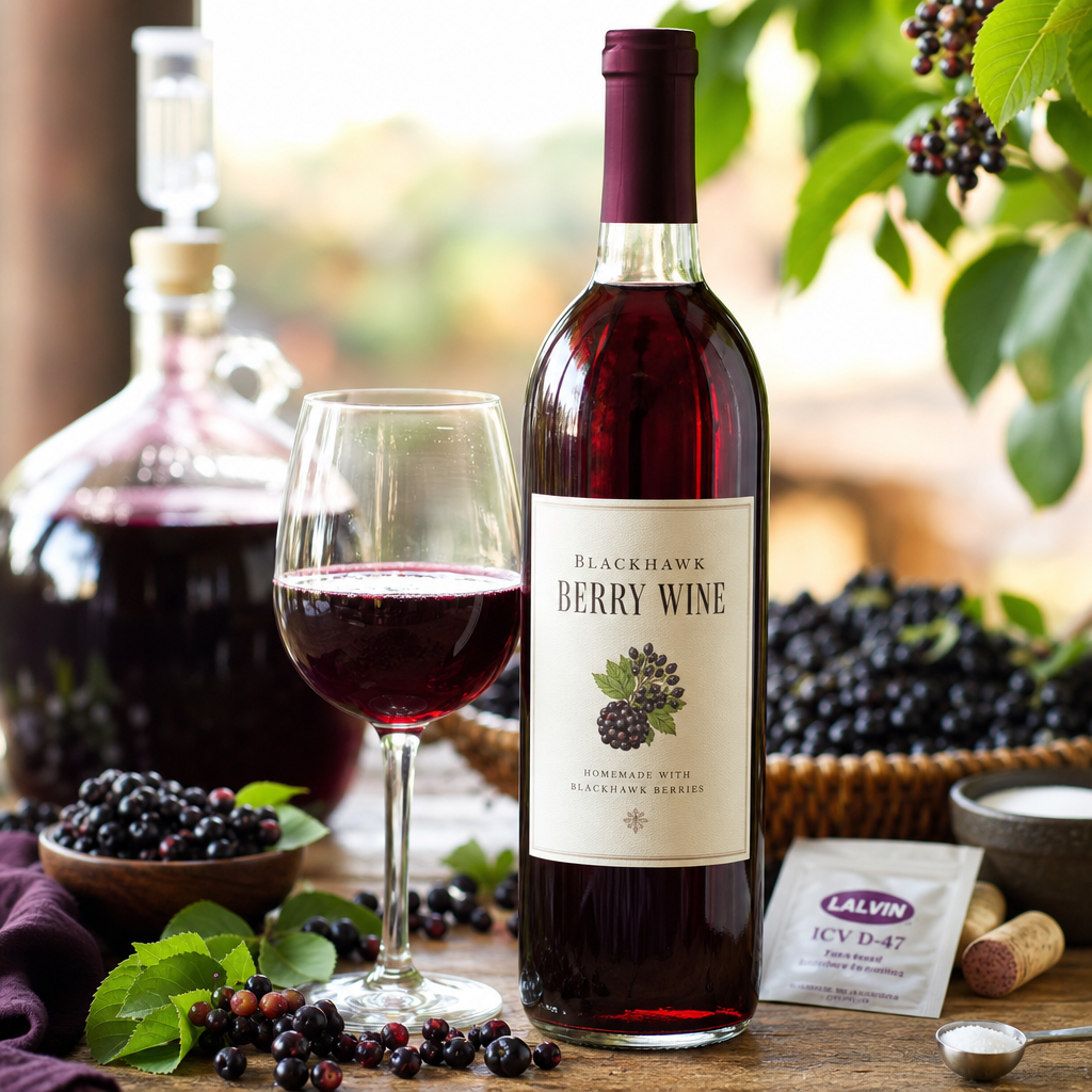 Blackhawk Berry Wine | DishGen Recipe