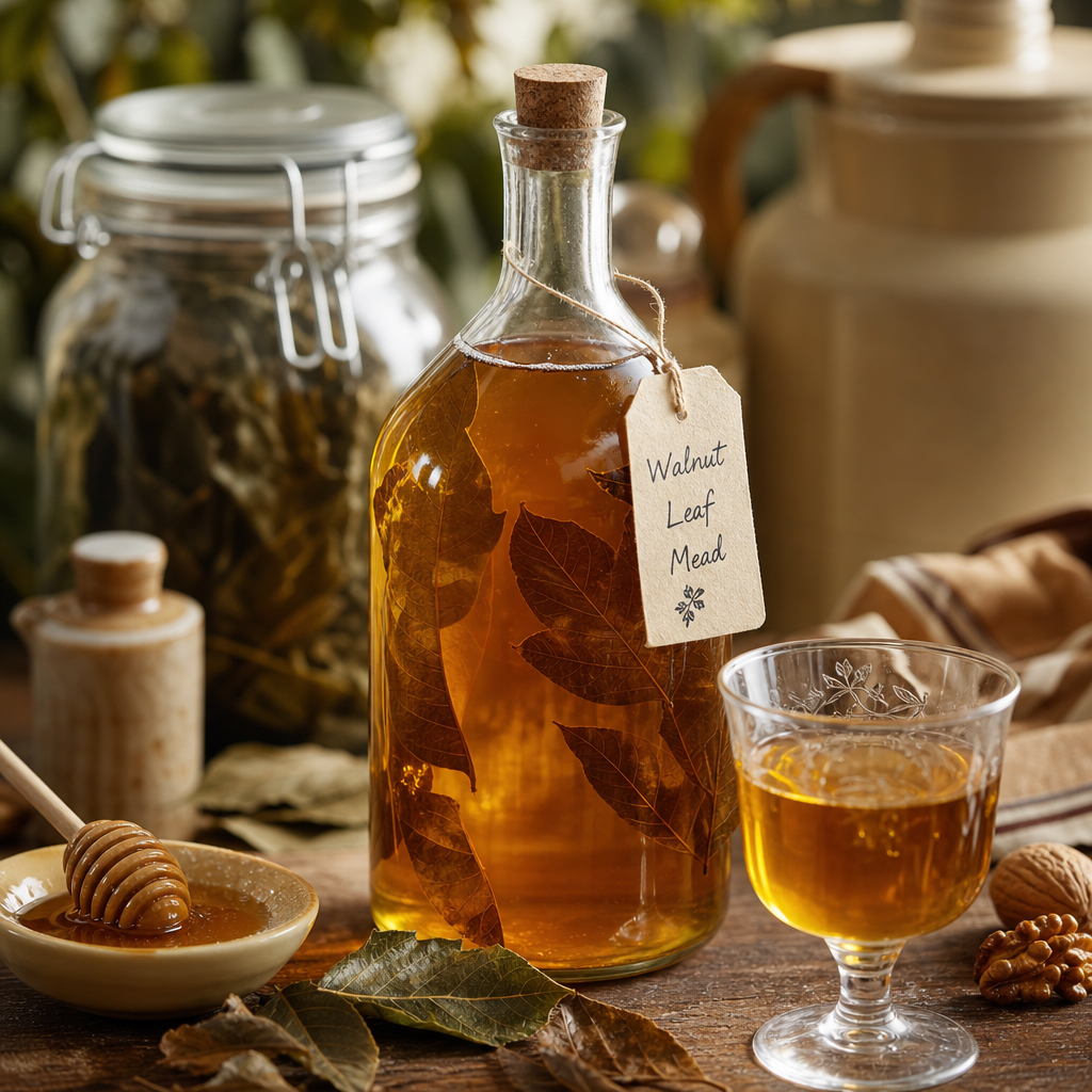 Walnut Leaf Mead | DishGen Recipe