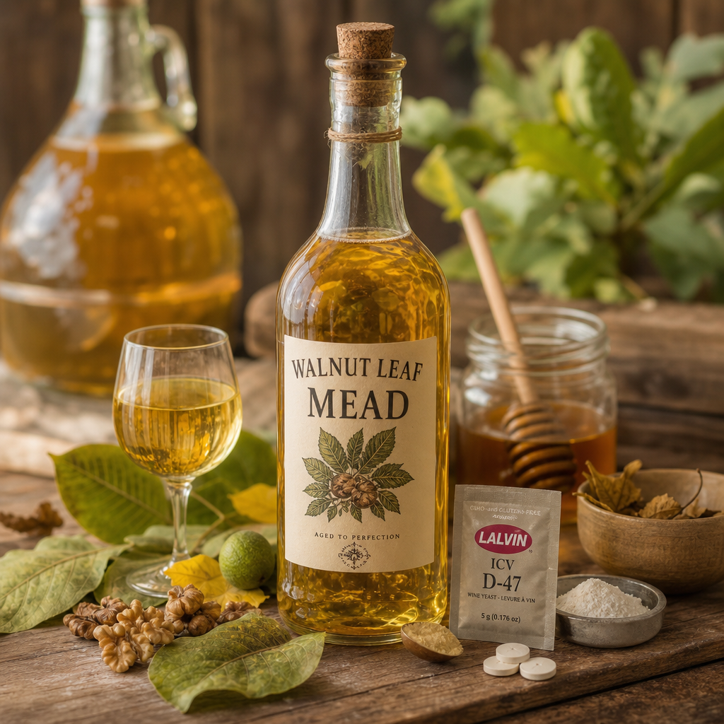 Walnut Leaf Mead | DishGen Recipe