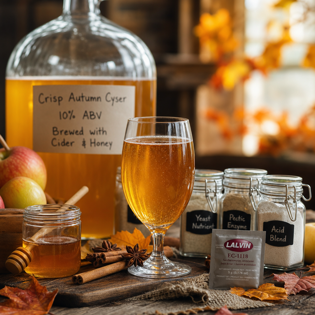 Crisp Autumn Cyser | DishGen Recipe
