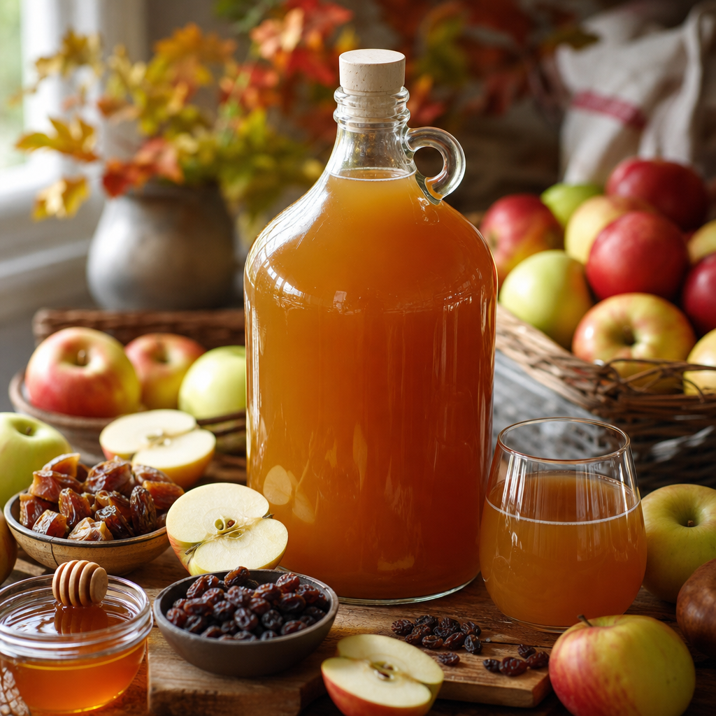 Fall Harvest Apple Cyser | DishGen Recipe