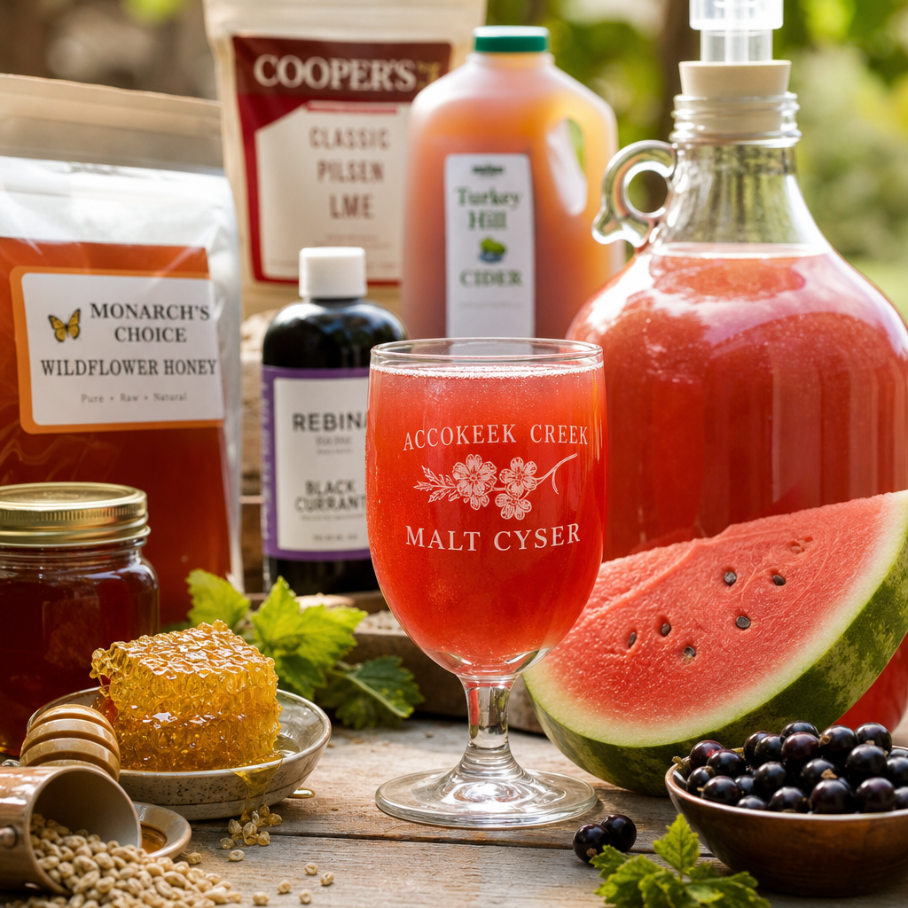 Accokeek Creek Malt Cyser | DishGen Recipe