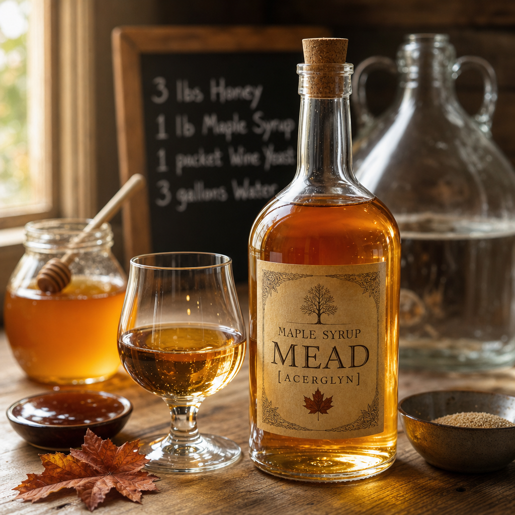 Maple Syrup Mead [Acerglyn] | DishGen Recipe