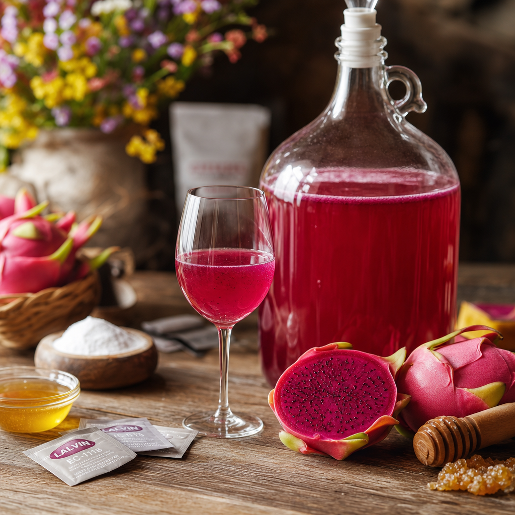 Dragonfruit Melomel | DishGen Recipe