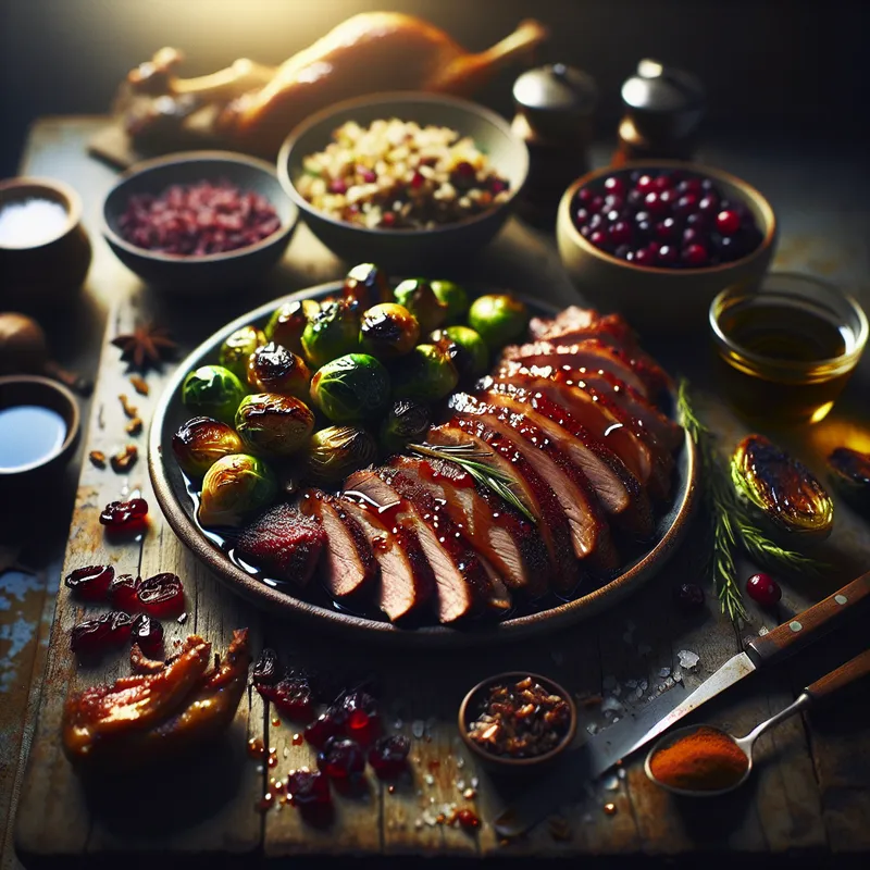 Smoky Maple Glazed Duck image