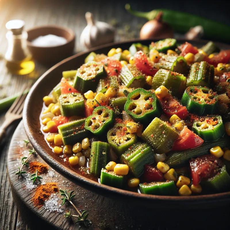 Creole Okra Lusciousness image