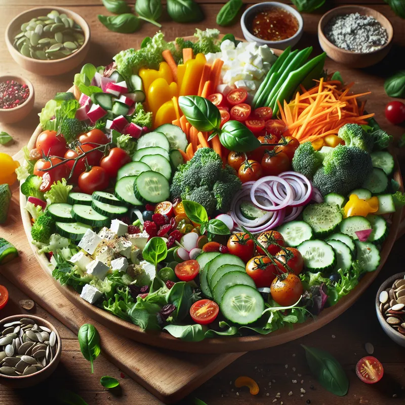 Fresh Garden Harvest Salad Bar image