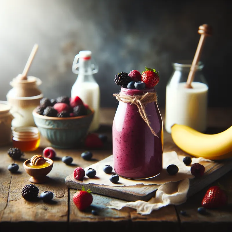 Wild Berry Smoothie image