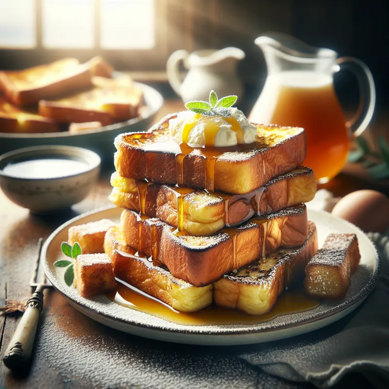 Maple Sugar Infused French Toast image