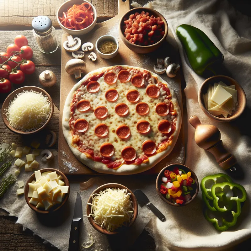 Build-Your-Own Cheese Pizza image