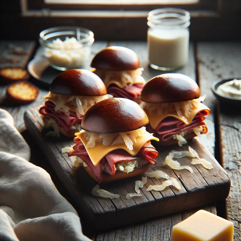 Smoky Reuben Slider image