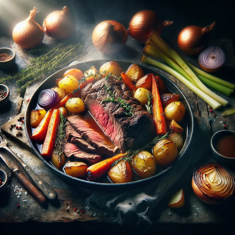 Hearty Herb-Infused Pot Roast image